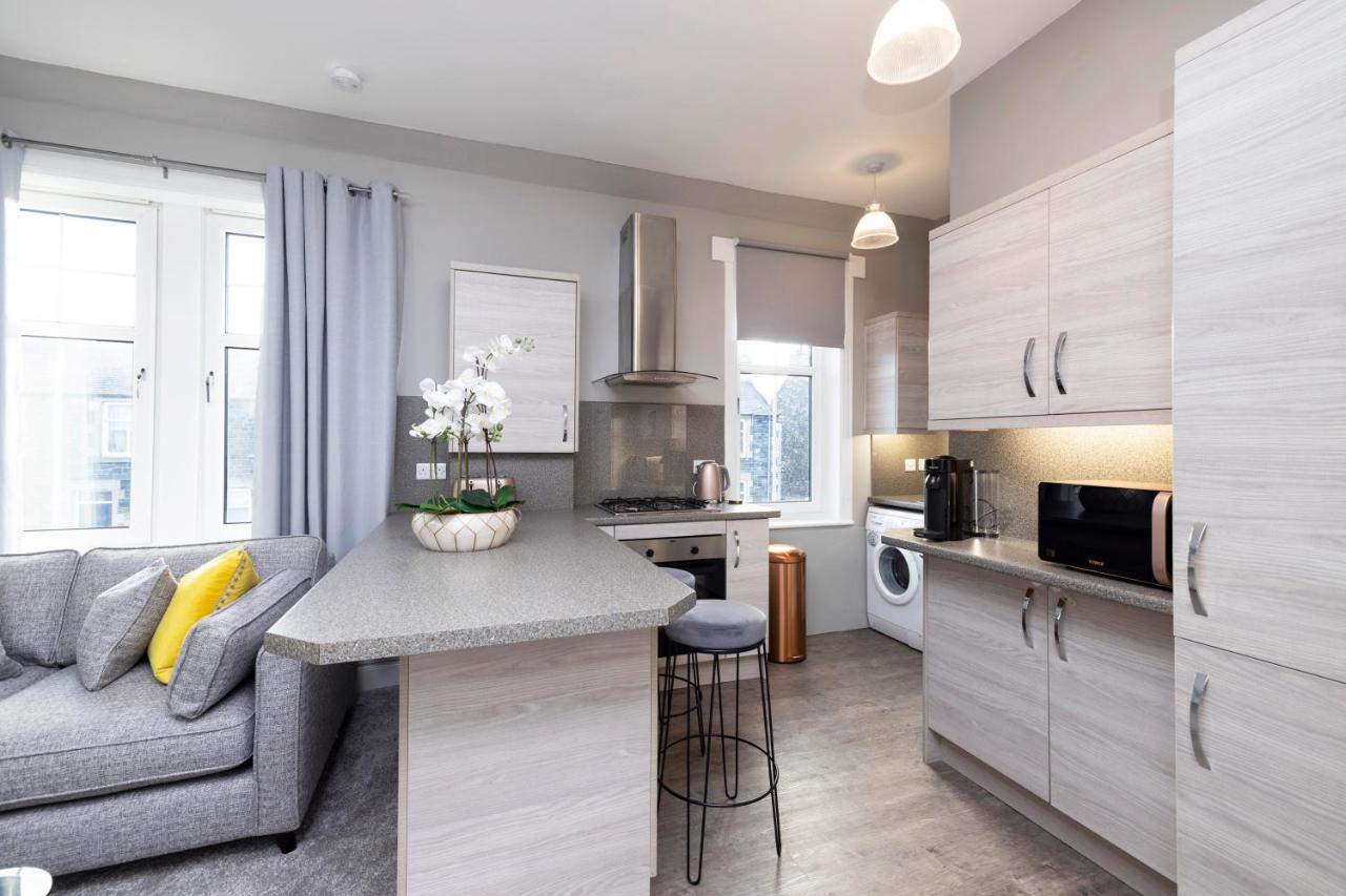 Stylish George Street Apartment Peebles Exteriér fotografie
