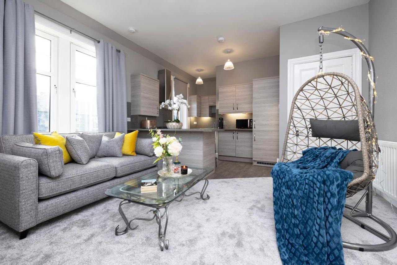 Stylish George Street Apartment Peebles Exteriér fotografie